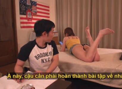 Poster of Ở nhà làm bài tập cũng không yên với nhỏ bạn thân chuyên “chăn chuối”